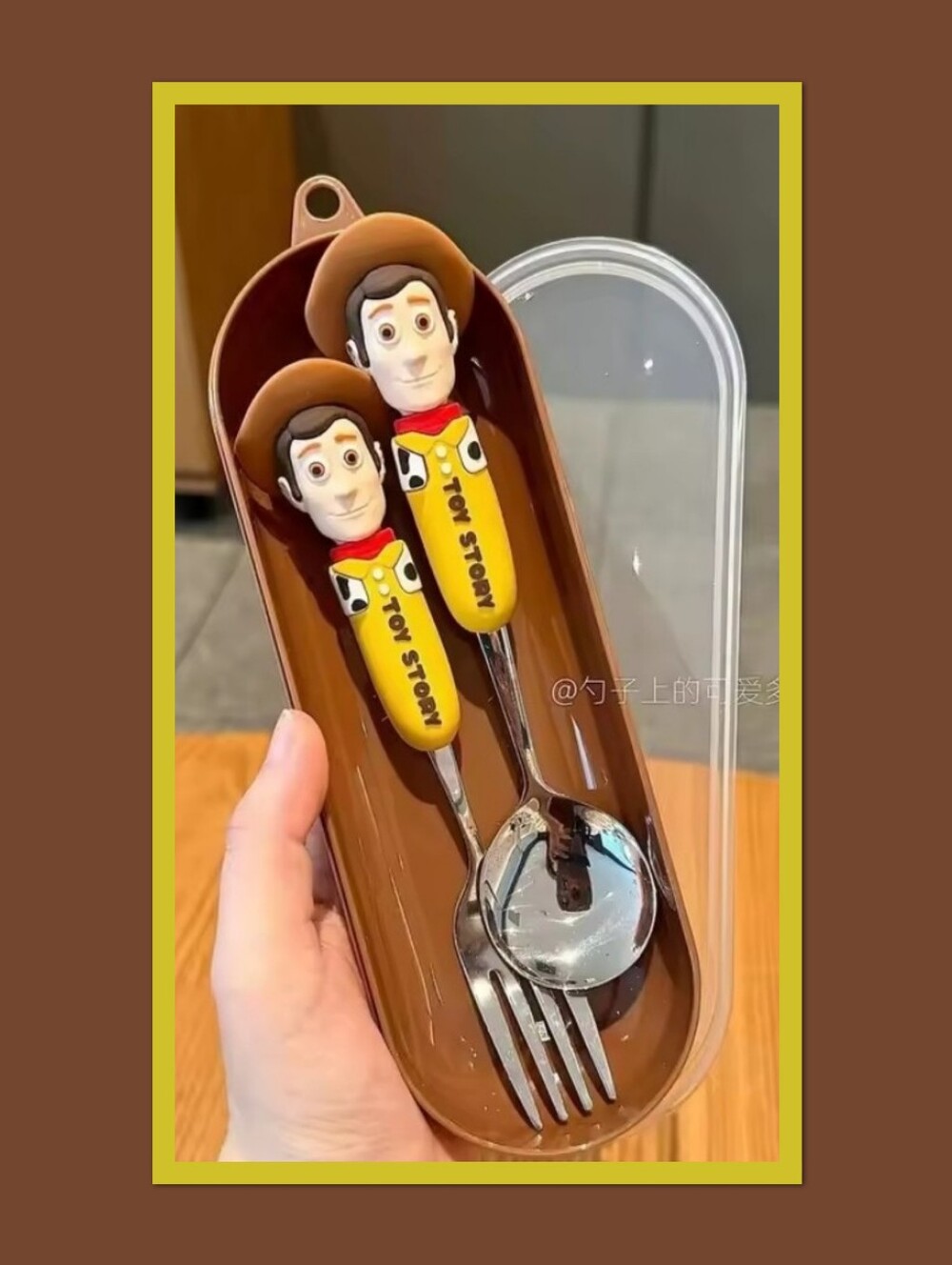 TOY STORY WOODY CUTLERY